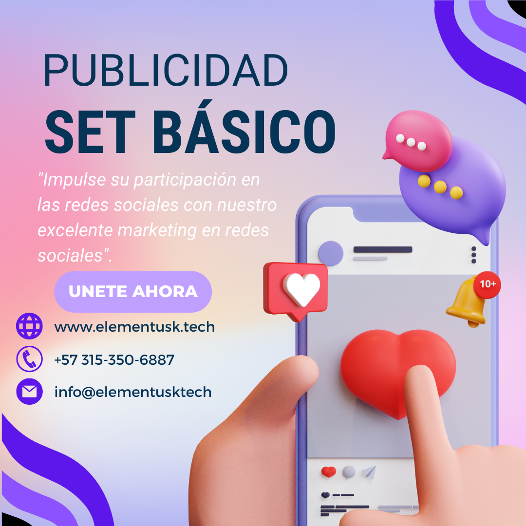 Publicidad Set Básico